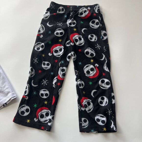 Kids 6 Nightmare Before Christmas Jack Sally Zero Holiday Pajamas - Picture 6 of 6